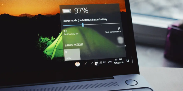 윈도우 10 전원 및 절전 설정 배터리 설정