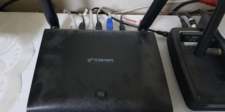 유플러스 공유기